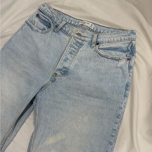 Abercrombie & Fitch Light Wash Dad Jeans